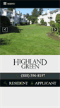 Mobile Screenshot of highlandgreenapts.com